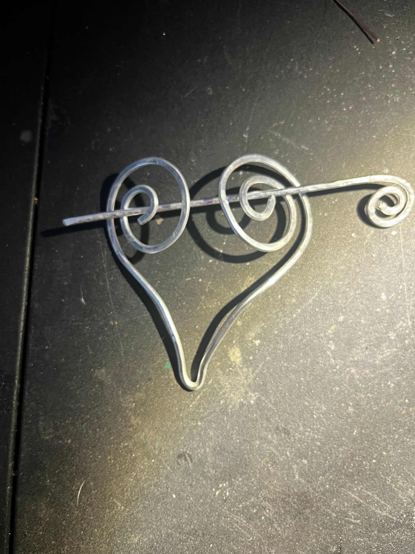 Enchanted Swirl hair pin