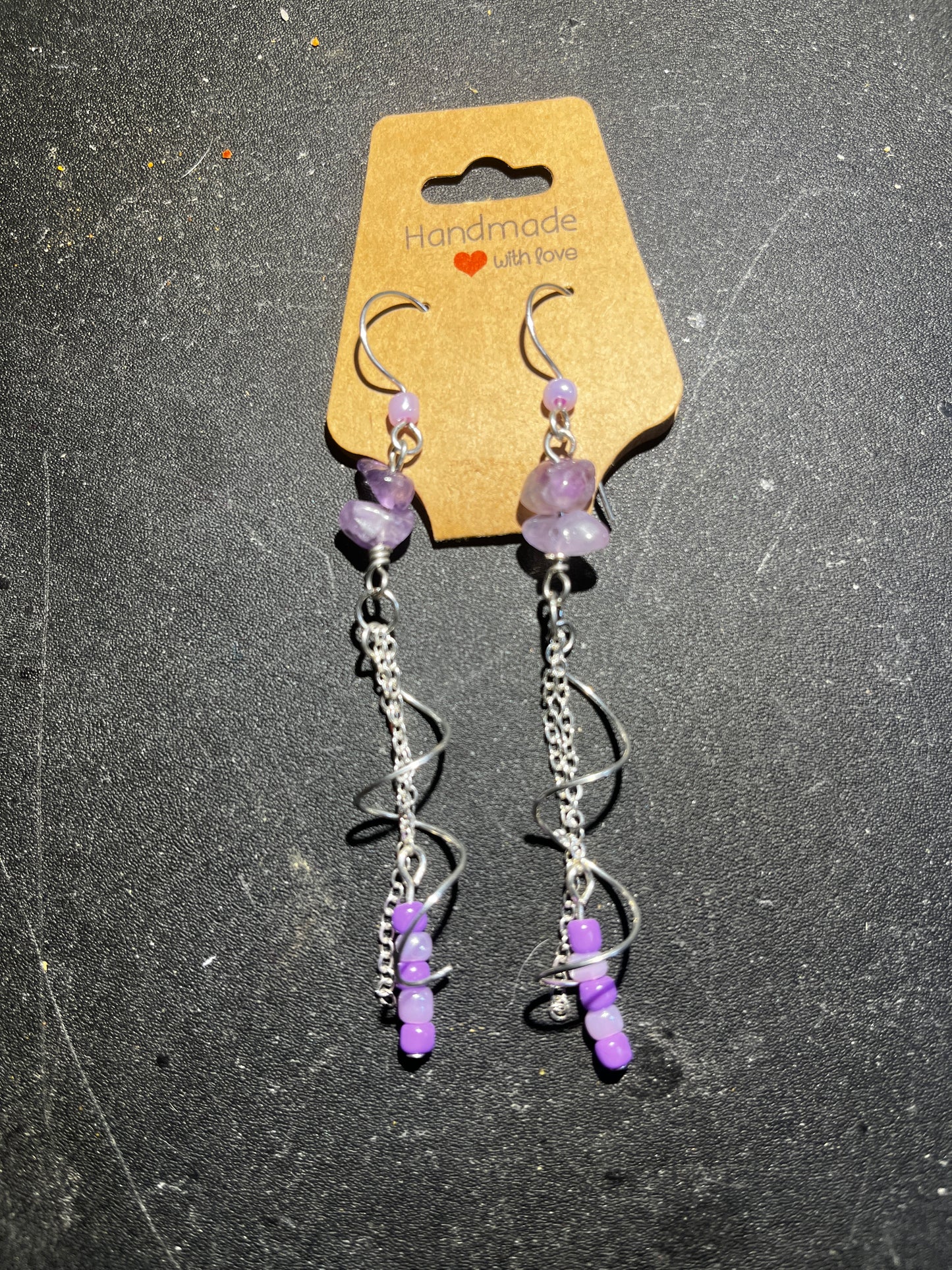 Amethyst dangle