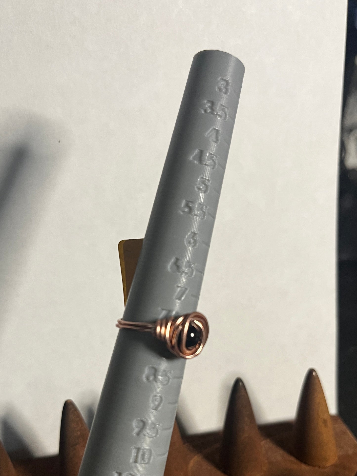 Obsidian Ring sz8