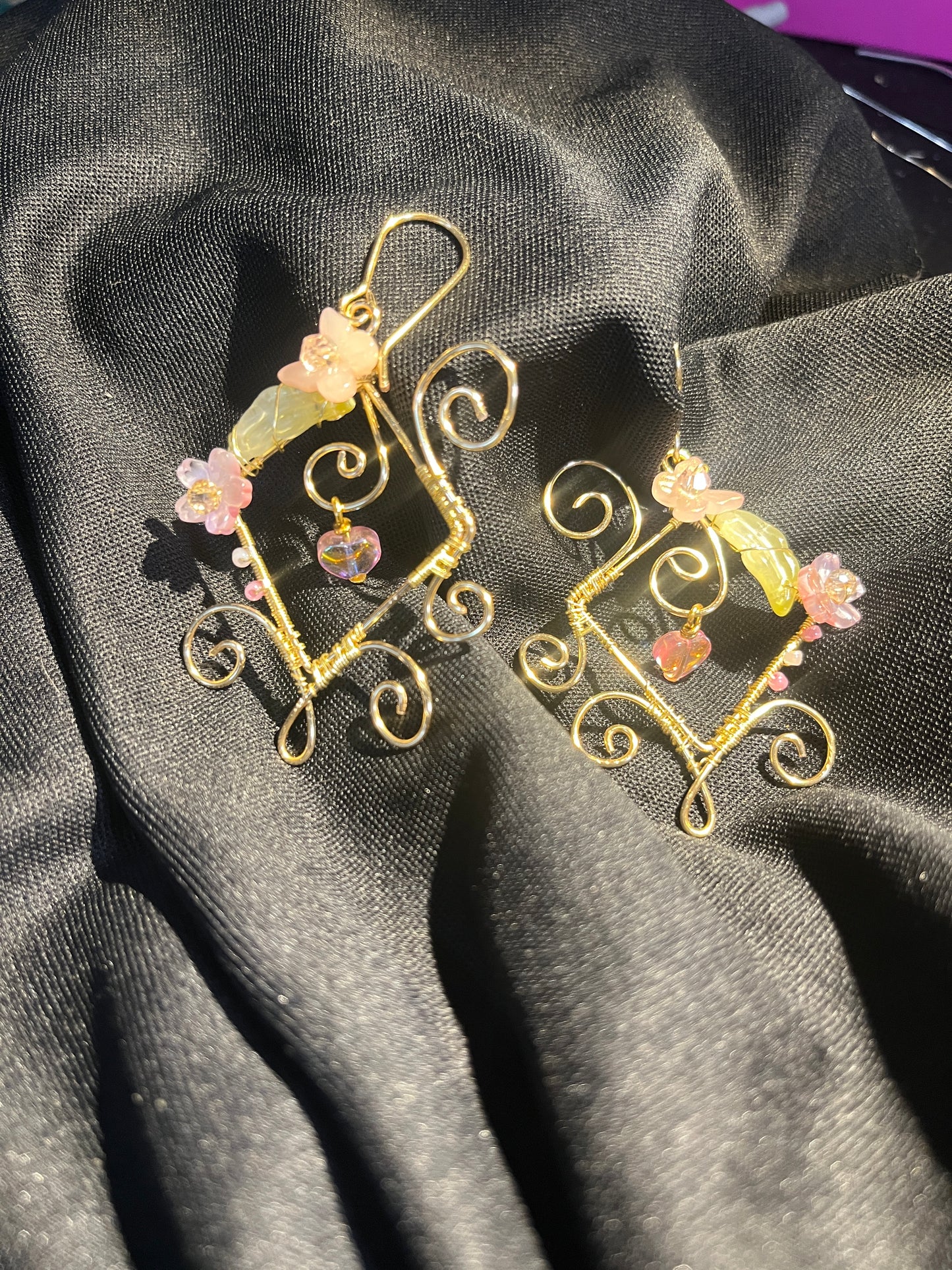 Moonbound Thorn Blossoms Earrings