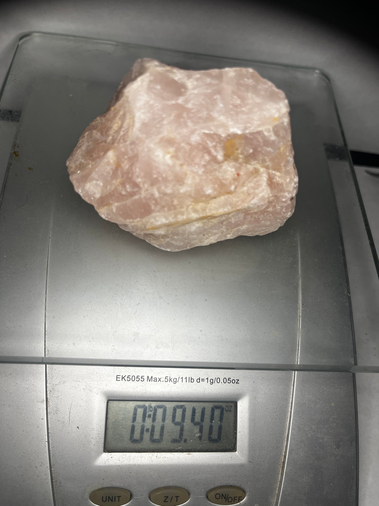 Raw Rose Quartz Chunk #2