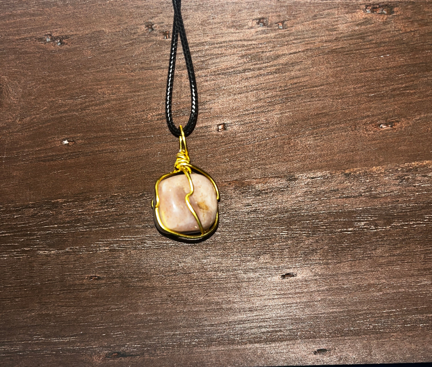 Pink Opal pendant