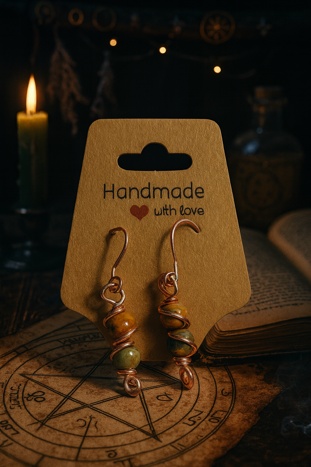Wire Wrapped Earring Collection