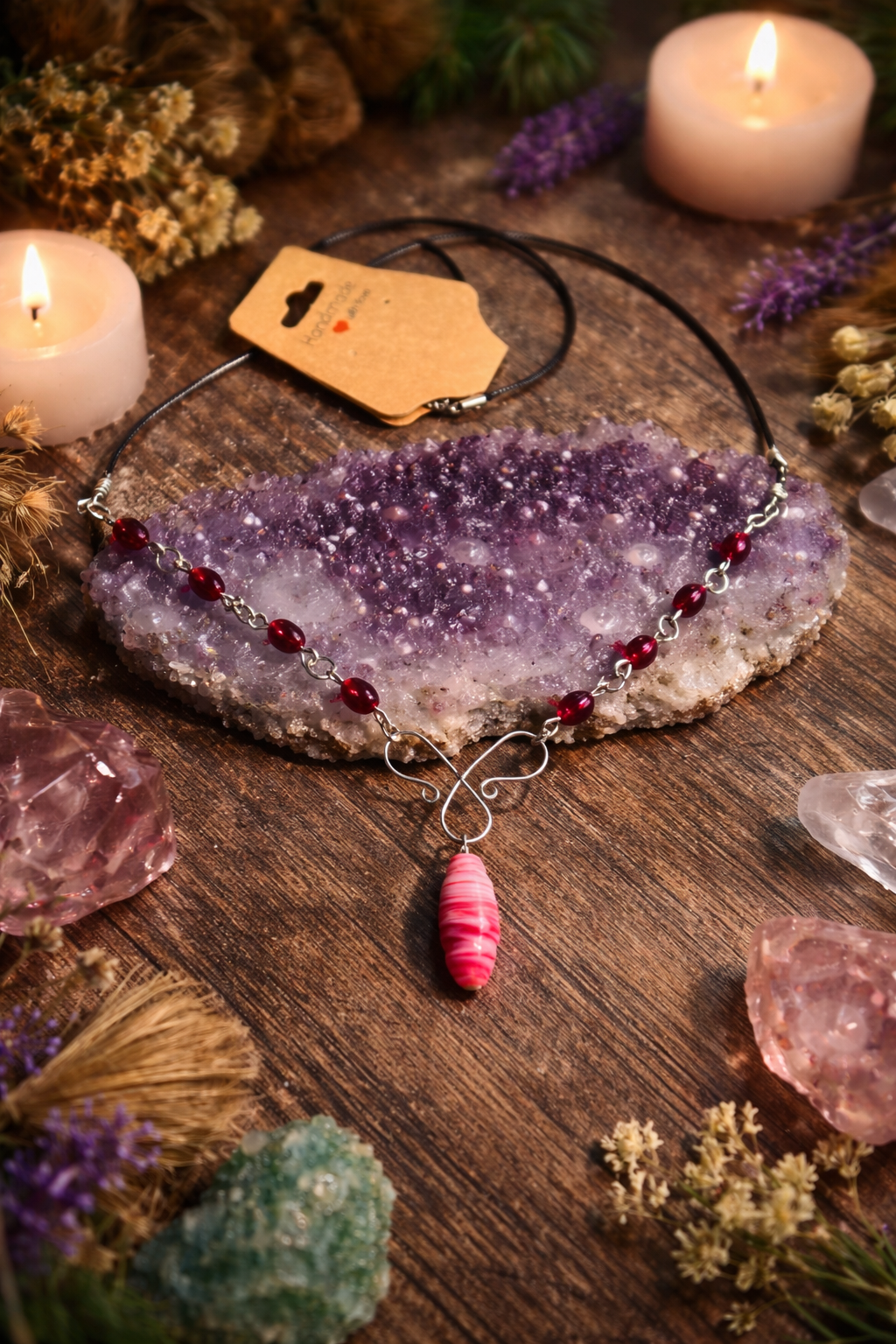 Wire Wrapped Necklace Collection