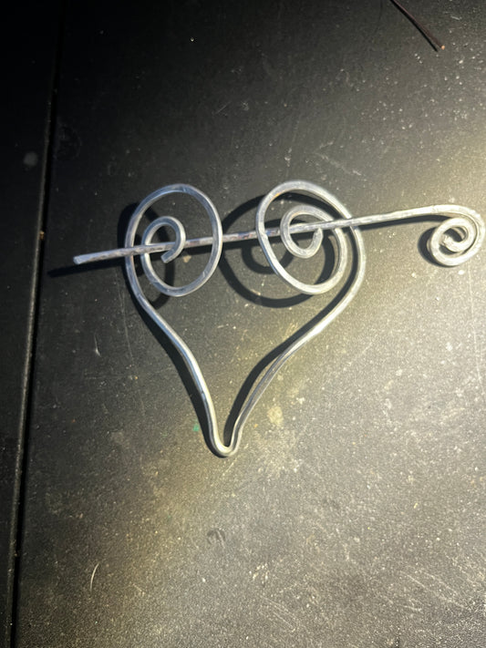 Enchanted Swirl hair pin