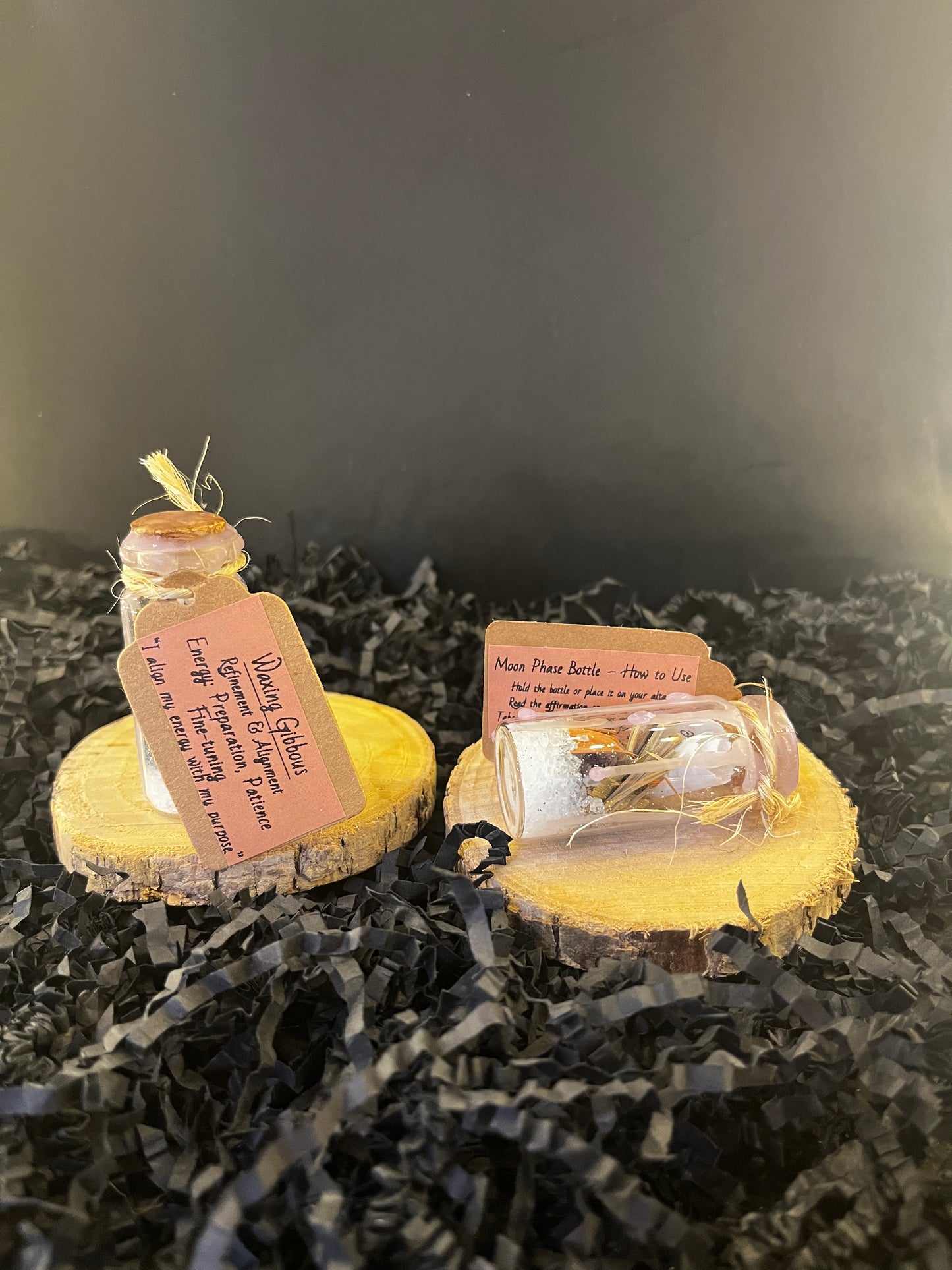 Waxing Gibbous Moon Phase Ritual Bottle – Refinement & Focus