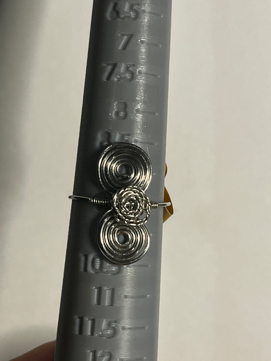 Celestial rose ring sz9