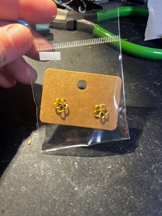 Post earrings