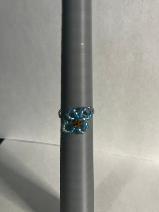 Flower ring sz7