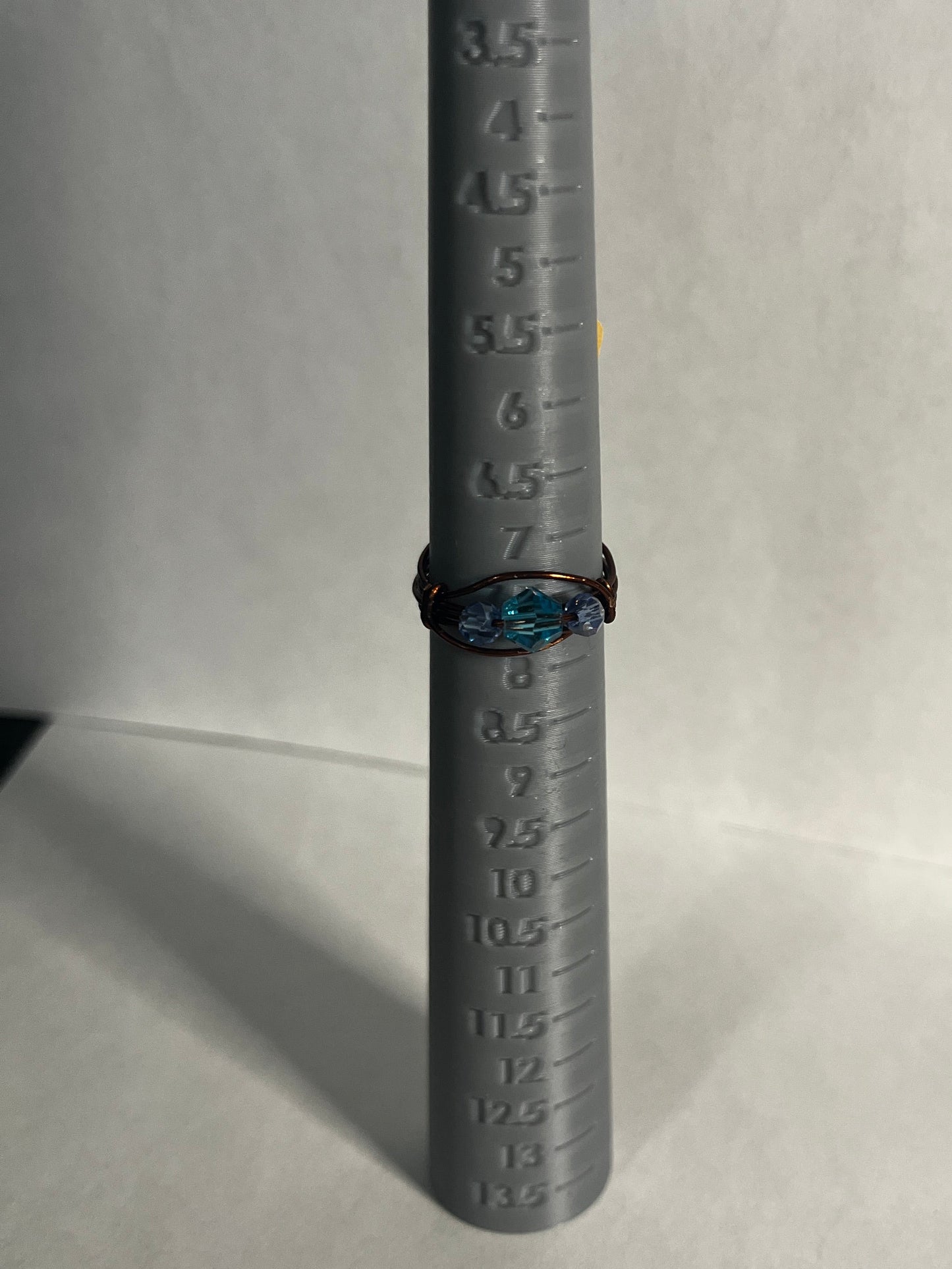 Blue skies ring sz7
