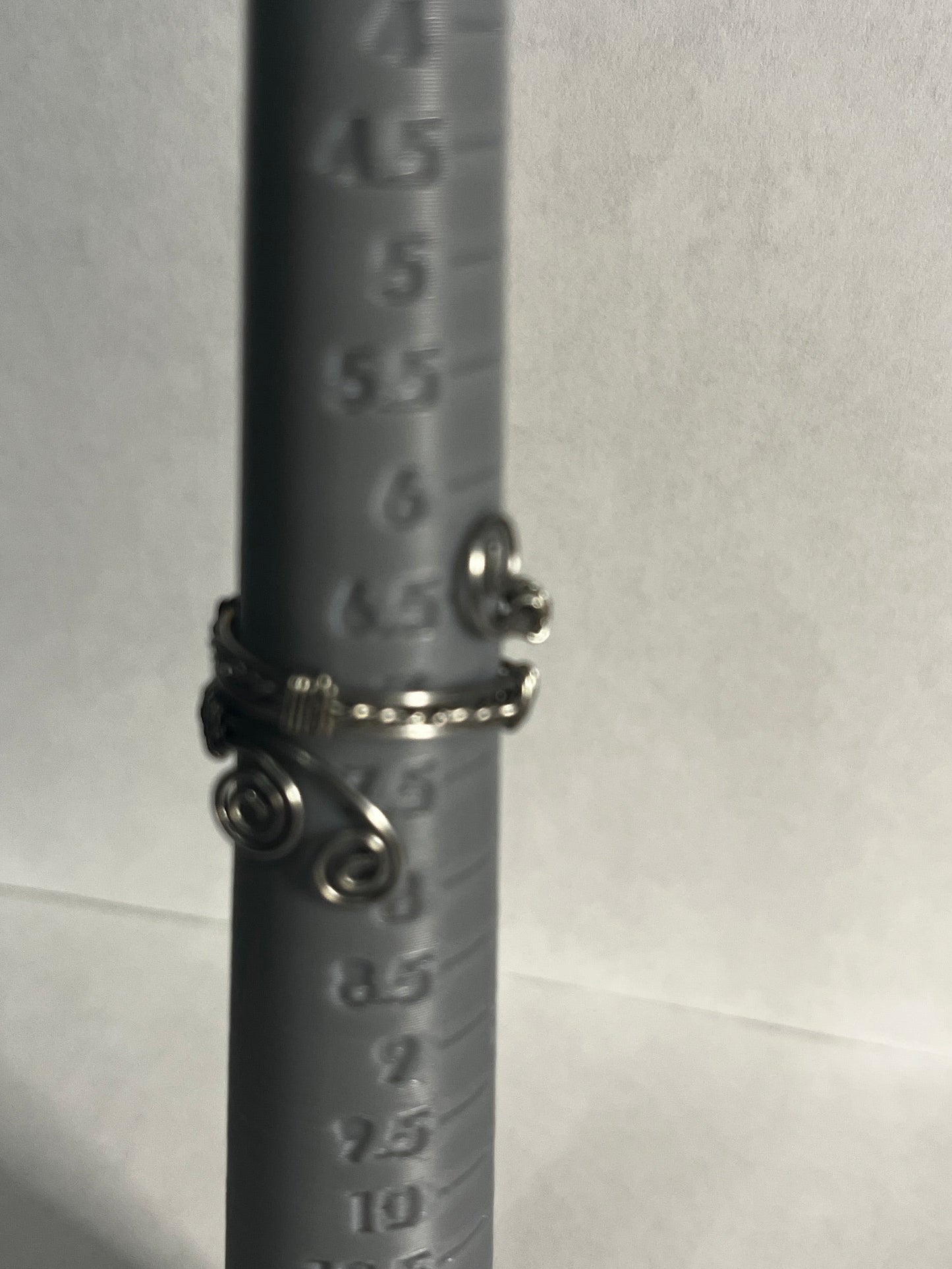 Celestial swirl ring sz7