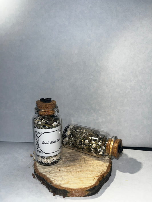 Witch's Black Salt – Protective Ritual Salt
