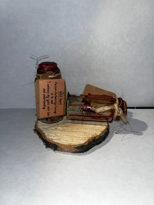 Wild Heart Intention Bottle🖤🌿