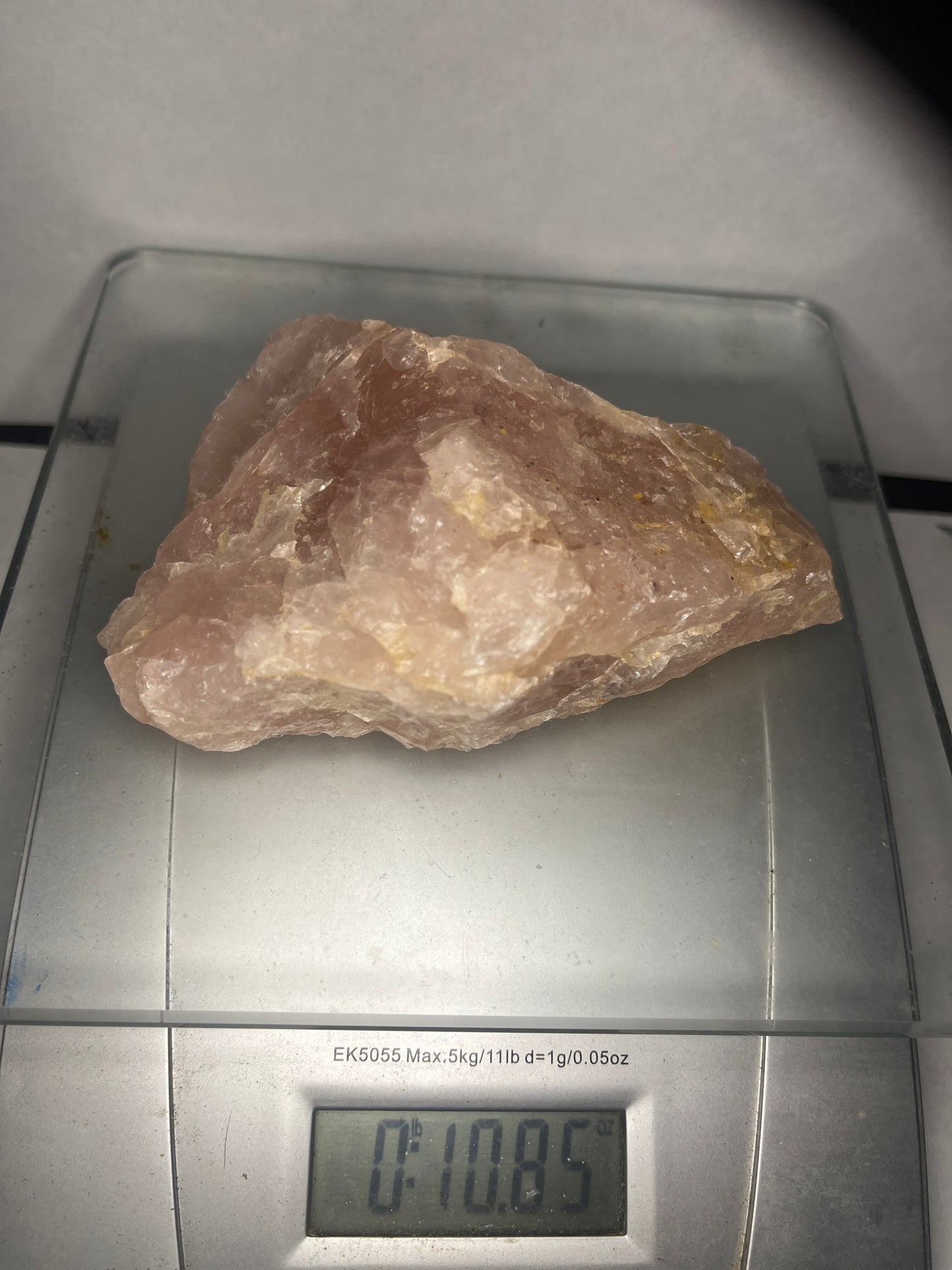Raw Rose Quartz Chunk #1