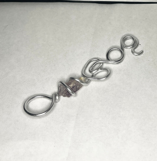 Amethyst Blunt & Joint holder ring (fits size 4)