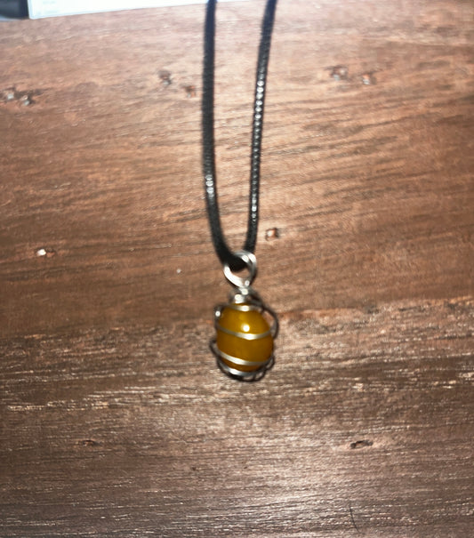 Orange Aventurine pendant