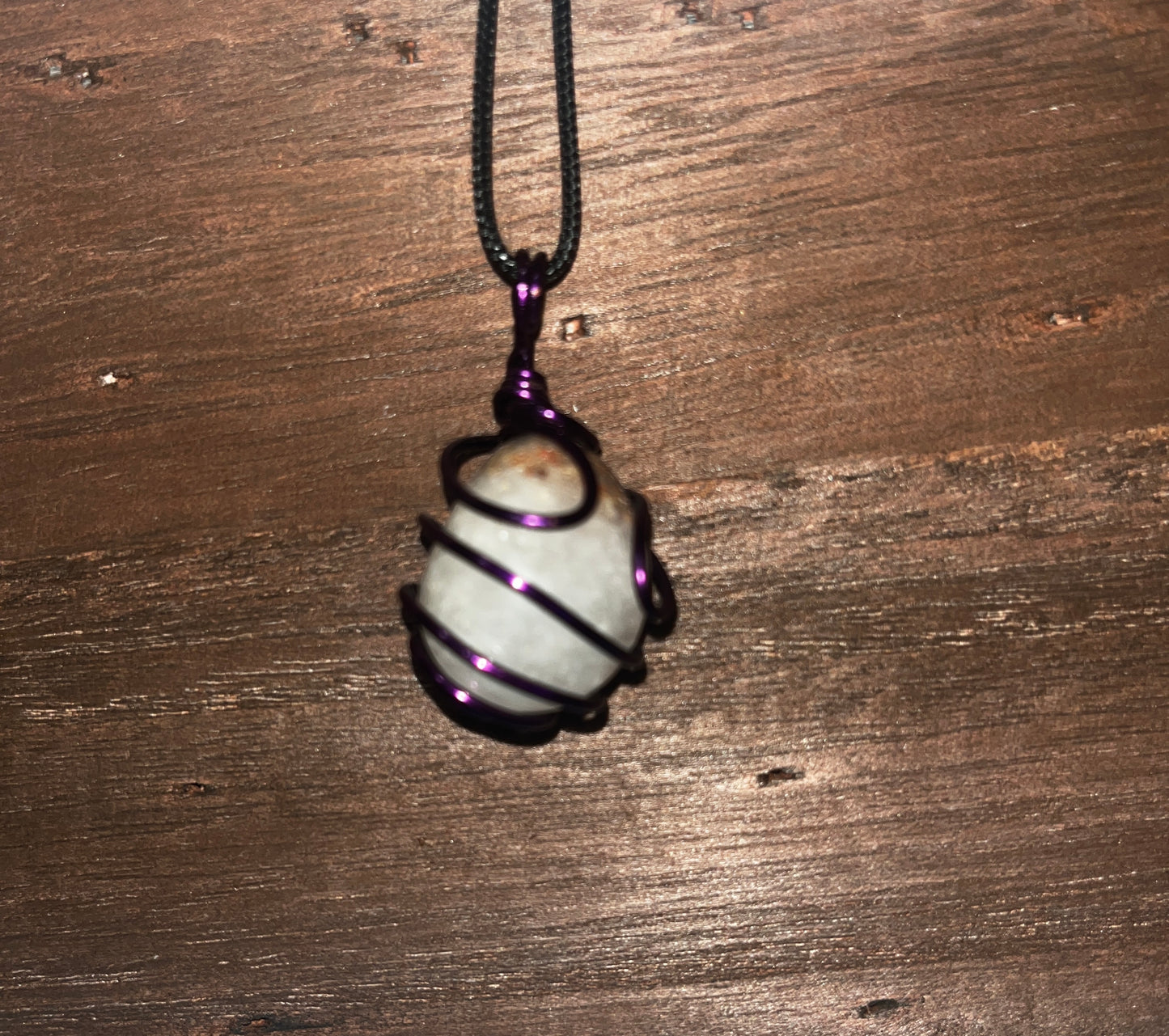 Flower Agate pendant