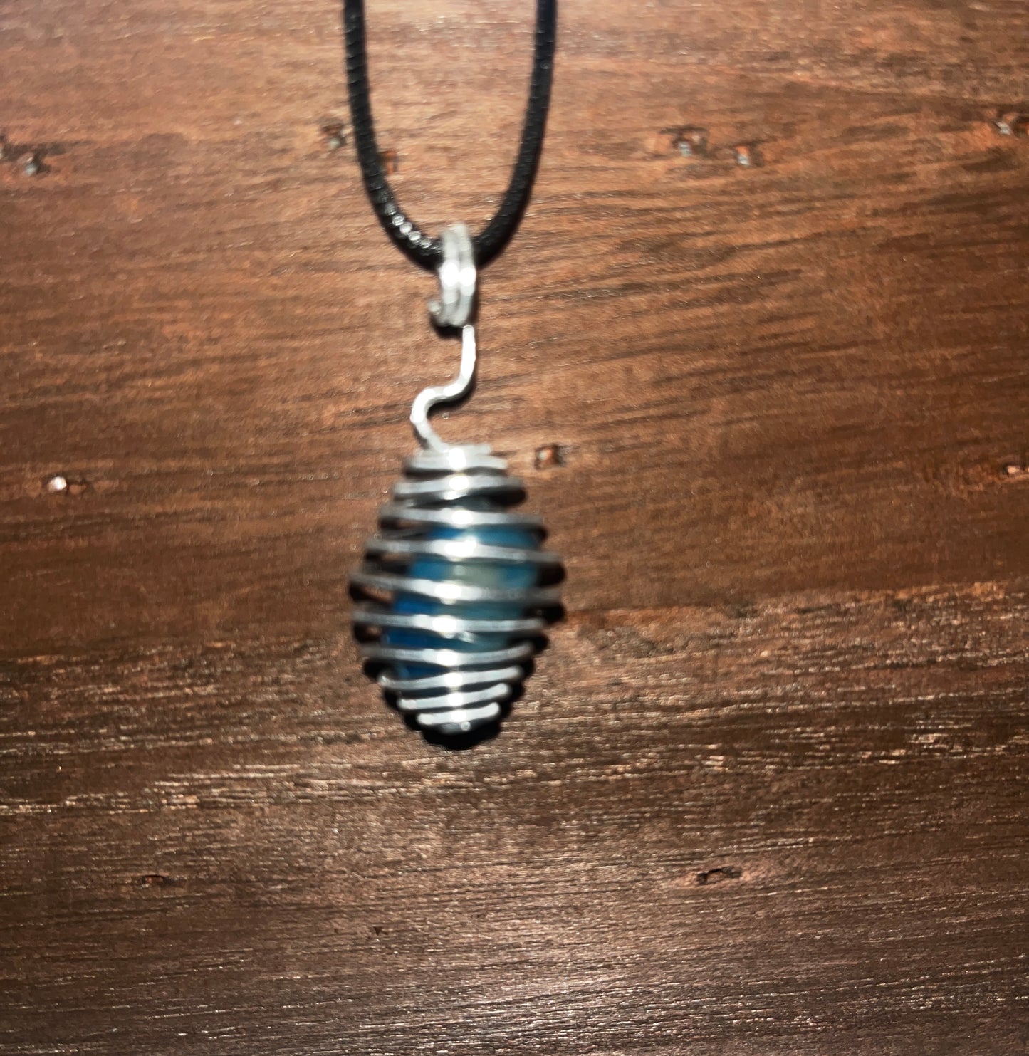 Blue Opal pendant