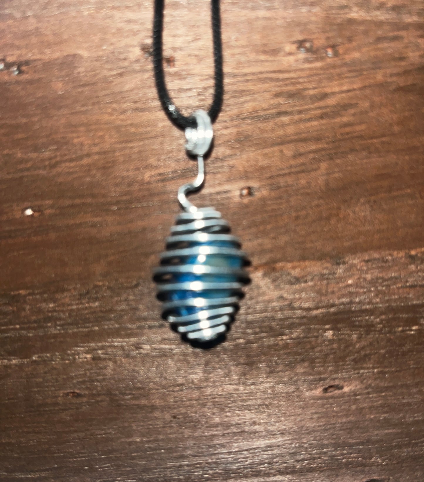 Blue Opal pendant